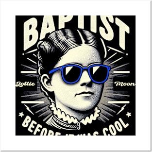Lottie Moon Retro Missionary Chic Image - "Baptist Before It Was Cool" Lottie Moon Posters and Art
